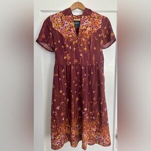 ModCloth Lively Identity Floral Dress